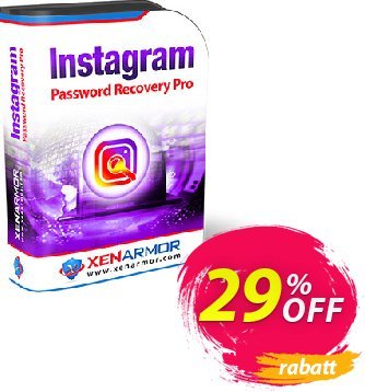 XenArmor Instagram Password Recovery Pro Gutschein Coupon code XenArmor Instagram Password Recovery Pro Personal Edition Aktion: XenArmor Instagram Password Recovery Pro Personal Edition offer from XenArmor Security Solutions Pvt Ltd