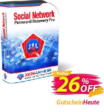 XenArmor Social Password Recovery Pro Coupon, discount Coupon code XenArmor Social Password Recovery Pro Personal Edition. Promotion: XenArmor Social Password Recovery Pro Personal Edition offer from XenArmor Security Solutions Pvt Ltd