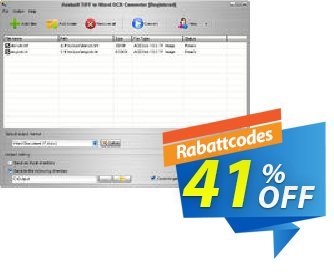 Aostsoft TIFF to Word OCR Converter Coupon, discount Aostsoft TIFF to Word OCR Converter Stirring discounts code 2024. Promotion: Stirring discounts code of Aostsoft TIFF to Word OCR Converter 2024