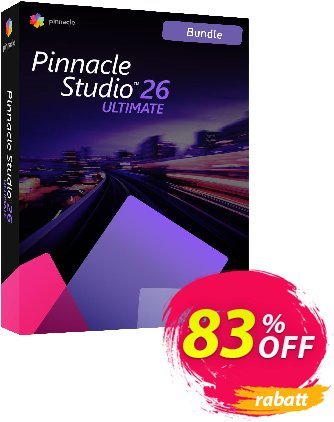 Pinnacle Studio 26 Ultimate Bundle discount coupon 83% OFF Pinnacle Studio 26 Ultimate Bundle, verified - Awesome deals code of Pinnacle Studio 26 Ultimate Bundle, tested & approved