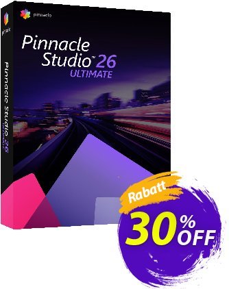 Pinnacle Studio 26 Ultimate UPGRADE discount coupon 30% OFF Pinnacle Studio 26 Ultimate UPGRADE, verified - Awesome deals code of Pinnacle Studio 26 Ultimate UPGRADE, tested & approved