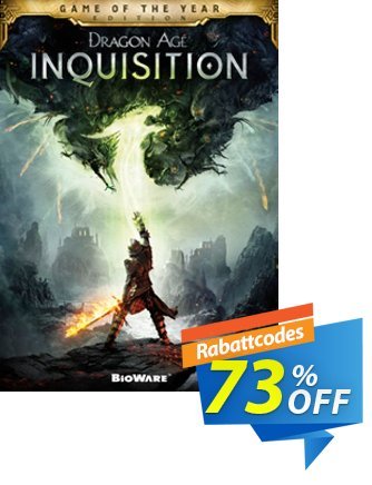 Dragon Age Inquisition - Game of the Year Edition PC Coupon, discount Dragon Age Inquisition - Game of the Year Edition PC Deal. Promotion: Dragon Age Inquisition - Game of the Year Edition PC Exclusive offer 