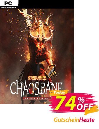 Warhammer Chaosbane Deluxe Edition PC Gutschein Warhammer Chaosbane Deluxe Edition PC Deal Aktion: Warhammer Chaosbane Deluxe Edition PC Exclusive offer 