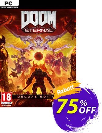 DOOM Eternal Deluxe Edition PC Gutschein DOOM Eternal Deluxe Edition PC Deal Aktion: DOOM Eternal Deluxe Edition PC Exclusive offer 