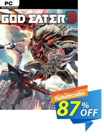 God Eater 3 PC Coupon, discount God Eater 3 PC Deal. Promotion: God Eater 3 PC Exclusive offer 
