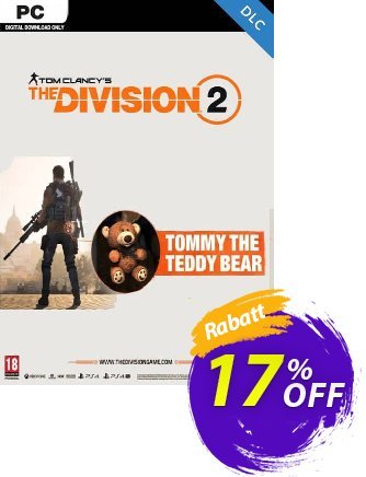 Tom Clancy's The Division 2 PC - Tommy the Teddy Bear DLC Gutschein Tom Clancy's The Division 2 PC - Tommy the Teddy Bear DLC Deal Aktion: Tom Clancy's The Division 2 PC - Tommy the Teddy Bear DLC Exclusive offer 