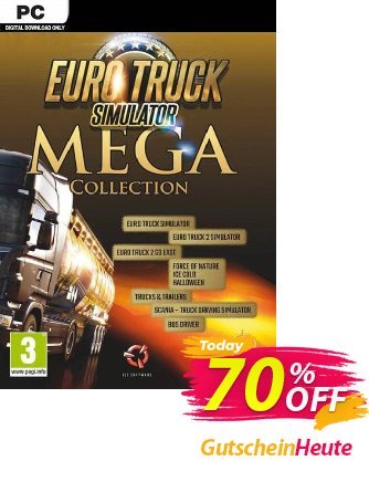 Euro Truck Simulator: Mega Collection PC Gutschein Euro Truck Simulator: Mega Collection PC Deal Aktion: Euro Truck Simulator: Mega Collection PC Exclusive offer 