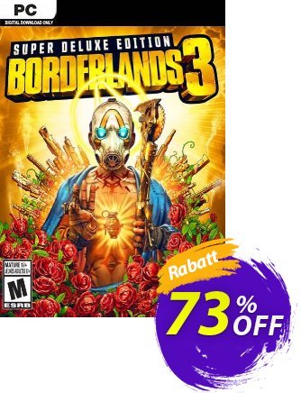 Borderlands 3 Super Deluxe Edition PC + DLC (EU) Coupon, discount Borderlands 3 Super Deluxe Edition PC + DLC (EU) Deal. Promotion: Borderlands 3 Super Deluxe Edition PC + DLC (EU) Exclusive offer 