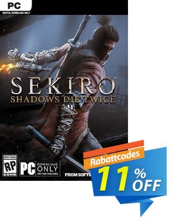 Sekiro: Shadows Die Twice PC Gutschein Sekiro: Shadows Die Twice PC Deal Aktion: Sekiro: Shadows Die Twice PC Exclusive offer 