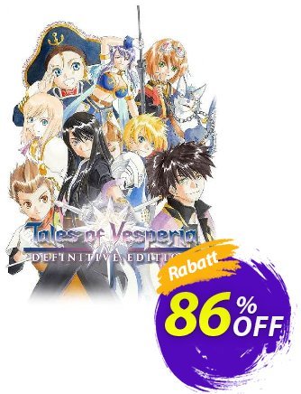 Tales of Vesperia Definitive Edition PC Coupon, discount Tales of Vesperia Definitive Edition PC Deal. Promotion: Tales of Vesperia Definitive Edition PC Exclusive offer 