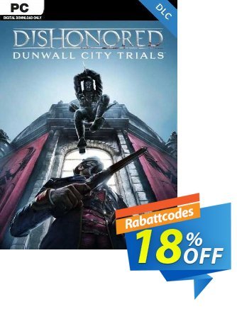 Dishonored Dunwall City Trials PC Coupon, discount Dishonored Dunwall City Trials PC Deal. Promotion: Dishonored Dunwall City Trials PC Exclusive offer 