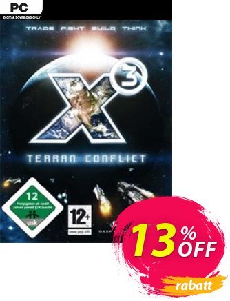 X3 Terran Conflict PC Gutschein X3 Terran Conflict PC Deal Aktion: X3 Terran Conflict PC Exclusive offer 
