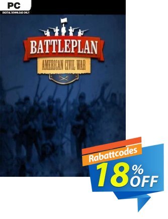 Battleplan American Civil War PC Coupon, discount Battleplan American Civil War PC Deal. Promotion: Battleplan American Civil War PC Exclusive offer 