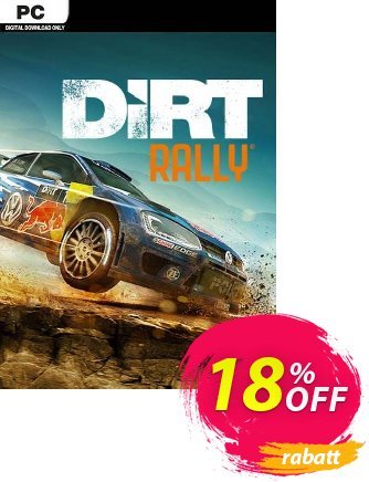DiRT Rally PC Coupon, discount DiRT Rally PC Deal. Promotion: DiRT Rally PC Exclusive offer 
