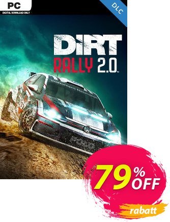 Dirt Rally 2.0 PC DLC Gutschein Dirt Rally 2.0 PC DLC Deal Aktion: Dirt Rally 2.0 PC DLC Exclusive offer 
