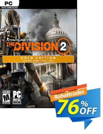 Tom Clancy's The Division 2 Gold Edition PC Gutschein Tom Clancy's The Division 2 Gold Edition PC Deal Aktion: Tom Clancy's The Division 2 Gold Edition PC Exclusive offer 