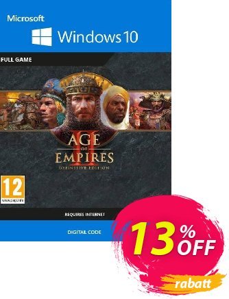 Age of Empires II 2: Definitive Edition - Windows 10 PC discount coupon Age of Empires II 2: Definitive Edition - Windows 10 PC Deal - Age of Empires II 2: Definitive Edition - Windows 10 PC Exclusive offer 