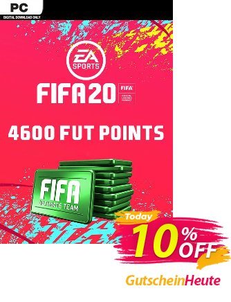 FIFA 20 Ultimate Team - 4600 FIFA Points PC Coupon, discount FIFA 20 Ultimate Team - 4600 FIFA Points PC Deal. Promotion: FIFA 20 Ultimate Team - 4600 FIFA Points PC Exclusive offer 
