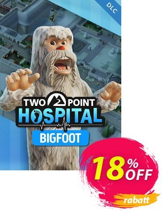 Two Point Hospital PC Bigfoot DLC Coupon, discount Two Point Hospital PC Bigfoot DLC Deal. Promotion: Two Point Hospital PC Bigfoot DLC Exclusive offer 