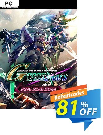 SD Gundam G Generation Cross Rays Deluxe Edition PC + Pre-order Bonus discount coupon SD Gundam G Generation Cross Rays Deluxe Edition PC + Pre-order Bonus Deal - SD Gundam G Generation Cross Rays Deluxe Edition PC + Pre-order Bonus Exclusive offer 
