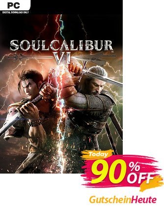 Soulcalibur VI 6 PC Coupon, discount Soulcalibur VI 6 PC Deal. Promotion: Soulcalibur VI 6 PC Exclusive offer 