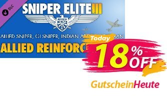 Sniper Elite 3 Allied Reinforcements Outfit Pack PC Gutschein Sniper Elite 3 Allied Reinforcements Outfit Pack PC Deal Aktion: Sniper Elite 3 Allied Reinforcements Outfit Pack PC Exclusive offer 
