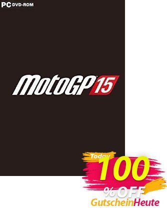 MotoGP 15 PC Gutschein MotoGP 15 PC Deal Aktion: MotoGP 15 PC Exclusive offer 