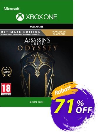 Assassin's Creed Odyssey : Ultimate Edition Xbox One Gutschein Assassin's Creed Odyssey : Ultimate Edition Xbox One Deal Aktion: Assassin's Creed Odyssey : Ultimate Edition Xbox One Exclusive offer 