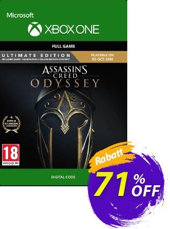 Assassin's Creed Odyssey : Ultimate Edition Xbox One Coupon, discount Assassin's Creed Odyssey : Ultimate Edition Xbox One Deal. Promotion: Assassin's Creed Odyssey : Ultimate Edition Xbox One Exclusive offer 