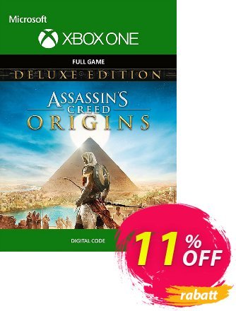 Assassins Creed Origins Deluxe Edition Xbox One Gutschein Assassins Creed Origins Deluxe Edition Xbox One Deal Aktion: Assassins Creed Origins Deluxe Edition Xbox One Exclusive offer 