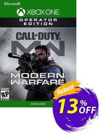 Call of Duty Modern Warfare Operator Edition Xbox One Gutschein Call of Duty Modern Warfare Operator Edition Xbox One Deal Aktion: Call of Duty Modern Warfare Operator Edition Xbox One Exclusive offer 