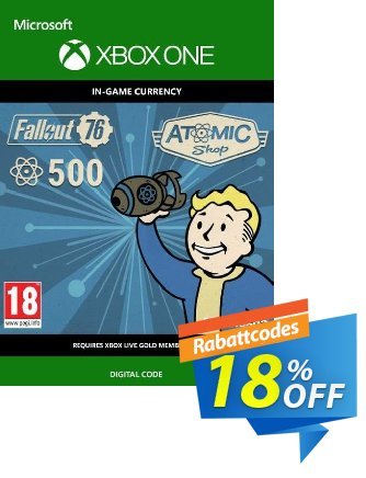 Fallout 76 - 500 Atoms Xbox One Gutschein Fallout 76 - 500 Atoms Xbox One Deal Aktion: Fallout 76 - 500 Atoms Xbox One Exclusive offer 