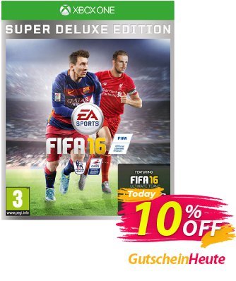 FIFA 16 Super Deluxe Edition Xbox One - Digital Code Gutschein FIFA 16 Super Deluxe Edition Xbox One - Digital Code Deal Aktion: FIFA 16 Super Deluxe Edition Xbox One - Digital Code Exclusive offer 