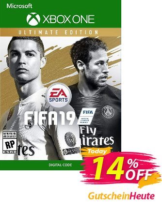 Fifa 19 Ultimate Edition Xbox One Gutschein Fifa 19 Ultimate Edition Xbox One Deal Aktion: Fifa 19 Ultimate Edition Xbox One Exclusive offer 