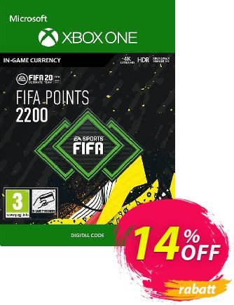FIFA 20 - 2200 FUT Points Xbox One Coupon, discount FIFA 20 - 2200 FUT Points Xbox One Deal. Promotion: FIFA 20 - 2200 FUT Points Xbox One Exclusive offer 