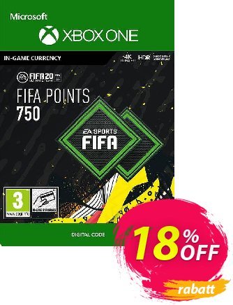 FIFA 20 - 750 FUT Points Xbox One Gutschein FIFA 20 - 750 FUT Points Xbox One Deal Aktion: FIFA 20 - 750 FUT Points Xbox One Exclusive offer 