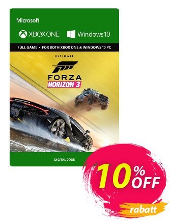 Forza Horizon 3 Ultimate Edition Xbox One/PC discount coupon Forza Horizon 3 Ultimate Edition Xbox One/PC Deal - Forza Horizon 3 Ultimate Edition Xbox One/PC Exclusive offer 