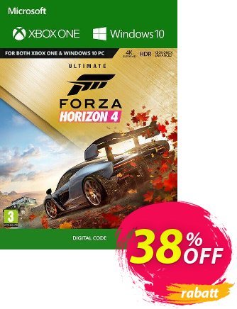 Forza Horizon 4: Ultimate Edition Xbox One/PC (UK) Coupon, discount Forza Horizon 4: Ultimate Edition Xbox One/PC (UK) Deal. Promotion: Forza Horizon 4: Ultimate Edition Xbox One/PC (UK) Exclusive offer 