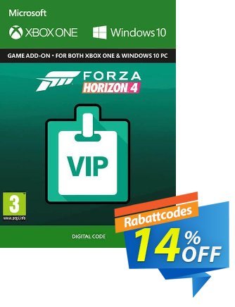 Forza Horizon 4 VIP Pass Xbox One/PC Coupon, discount Forza Horizon 4 VIP Pass Xbox One/PC Deal. Promotion: Forza Horizon 4 VIP Pass Xbox One/PC Exclusive offer 