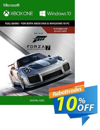 Forza Motorsport 7: Deluxe Edition Xbox One/PC Coupon, discount Forza Motorsport 7: Deluxe Edition Xbox One/PC Deal. Promotion: Forza Motorsport 7: Deluxe Edition Xbox One/PC Exclusive offer 