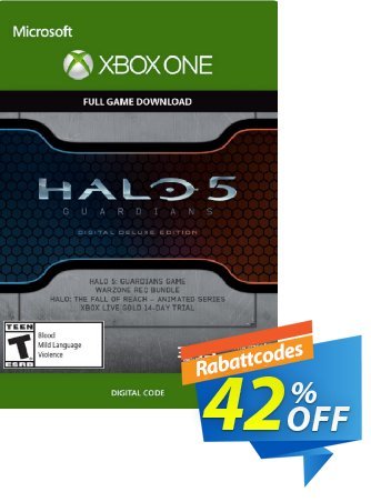 Halo 5 Guardians Digital Deluxe Edition Xbox One - Digital Code discount coupon Halo 5 Guardians Digital Deluxe Edition Xbox One - Digital Code Deal - Halo 5 Guardians Digital Deluxe Edition Xbox One - Digital Code Exclusive offer 