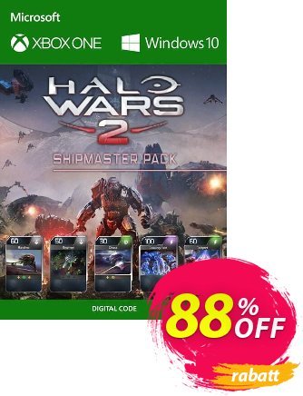 Halo Wars 2 Shipmaster Pack DLC Xbox One / PC Coupon, discount Halo Wars 2 Shipmaster Pack DLC Xbox One / PC Deal. Promotion: Halo Wars 2 Shipmaster Pack DLC Xbox One / PC Exclusive offer 