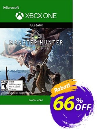 Monster Hunter: World Xbox One Gutschein Monster Hunter: World Xbox One Deal Aktion: Monster Hunter: World Xbox One Exclusive offer 