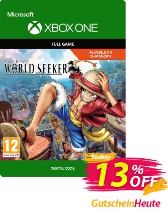 One Piece World Seeker Xbox One Coupon, discount One Piece World Seeker Xbox One Deal. Promotion: One Piece World Seeker Xbox One Exclusive offer 