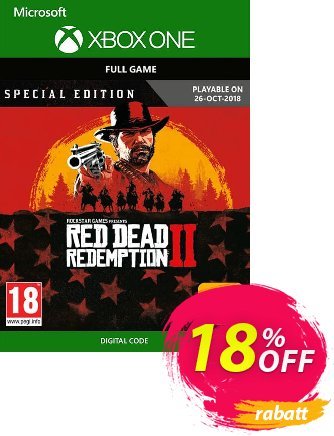 Red Dead Redemption 2: Special Edition Xbox One Coupon, discount Red Dead Redemption 2: Special Edition Xbox One Deal. Promotion: Red Dead Redemption 2: Special Edition Xbox One Exclusive offer 