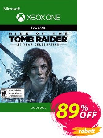 Rise of the Tomb Raider 20 Year Celebration Xbox One discount coupon Rise of the Tomb Raider 20 Year Celebration Xbox One Deal - Rise of the Tomb Raider 20 Year Celebration Xbox One Exclusive offer 