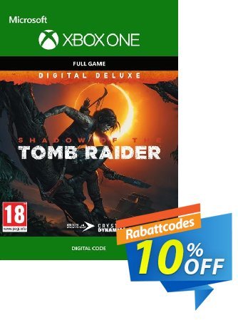 Shadow of the Tomb Raider Deluxe Edition Xbox One Gutschein Shadow of the Tomb Raider Deluxe Edition Xbox One Deal Aktion: Shadow of the Tomb Raider Deluxe Edition Xbox One Exclusive offer 
