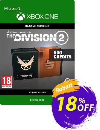 Tom Clancy's The Division 2 500 Credits Xbox One Gutschein Tom Clancy's The Division 2 500 Credits Xbox One Deal Aktion: Tom Clancy's The Division 2 500 Credits Xbox One Exclusive offer 