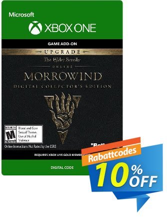 The Elder Scrolls Online Morrowind Collectors Edition Upgrade Xbox One discount coupon The Elder Scrolls Online Morrowind Collectors Edition Upgrade Xbox One Deal - The Elder Scrolls Online Morrowind Collectors Edition Upgrade Xbox One Exclusive offer 