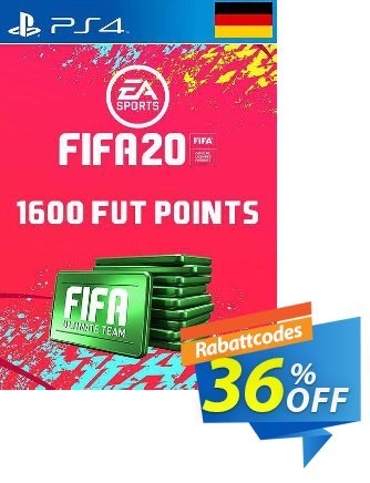 1600 FIFA 20 Ultimate Team Points PS4 (Germany) Coupon, discount 1600 FIFA 20 Ultimate Team Points PS4 (Germany) Deal. Promotion: 1600 FIFA 20 Ultimate Team Points PS4 (Germany) Exclusive offer 